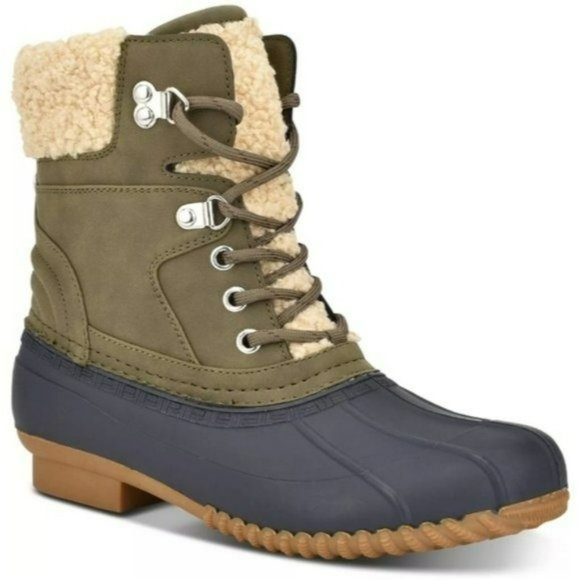 Tommy Hilfiger Shoes - Tommy Hilfiger Rainah Duck Booties Dark Blue -11